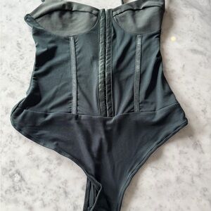 Free people sheer bodysuit